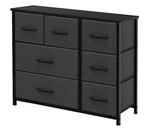 AZL1 Life Concept AZ200449 Dresser Storage 7 Removable Fabric Drawers, Dark Grey. Fixed Price $53.99.