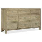 Hooker Furniture 6015-90202-80 Bedroom Surfrider Nine-drawer Dresser*new*. Fixed Price $2699.99.