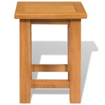 End Table Wooden Console Side Nightstand Solid Oak Vidaxl. Fixed Price $90.99.