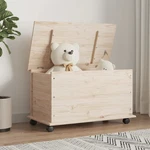 Storage Chest Natural Wood Solid Pine Medium. Fixed Price $133.78.