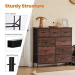 Jhk Dresser For Bedroom With 9 Fabric Storage Drawer Wardrobe Chest Furniture. Fixed Price $78.20.