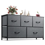 Wlive For Bedroom With 5 Drawers, Wide Chest Of Fabric Dresser,. Fixed Price $70.23.