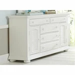 Liberty Furniture Summer House 2 Door 5 Drawer Dresser In White. Fixed Price $949.99.