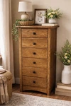 Amish Made Iconic Kascade 6 Drawer Lingerie Chest, Oak, FC-N3031 Tawny Stain. Fixed Price $1345.40.