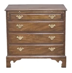 Kittinger Williamsburg Collection Mahogany Bachelor's Chest Wa 1031. Fixed Price $1199.00.