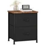Somdot Nightstand, Small 2 Dresser End Table, Chest Of Drawers, Bedsid.... Fixed Price $28.35.