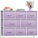 8-DRAWER Kids Dresser Stylish Chest Organizer With Fabric Bins & Steel Frame. Fixed Price $150.99.