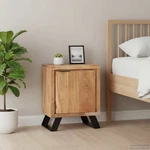 Cabinet Accent Storage Side End Table With Live Edges Solid Wood Acacia Vidaxl. Fixed Price $134.99.