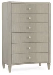 Hooker Furniture 5990-90010-LTWD Elixir 38"W Rubberwood And Serene Gray Beige. Fixed Price $2119.00.
