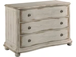 Hammary Hidden Treasures Bowfront Accent Chest Elegant Wood Storage Cabinet. Fixed Price $1269.00.