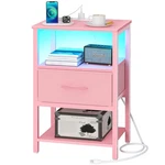 Yoobure Pink With Charging Station, Led For Bedroom, B.... Fixed Price $62.69.