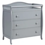 Costway 3-DRAWER Dresser Changing Table W/safety Belt Guardrails For Kids' Room. Fixed Price $179.99.