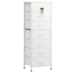 Wlive White Tall For Bedroom, 7 Dressers & Chests Of Drawers, Fab. Fixed Price $77.55.
