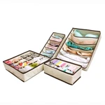 Household Organizer Box Closet Drawer Divider For Underwear Bra Sock 4 Pcs/set. Fixed Price $23.75.