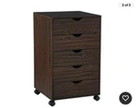 Taylor 5 Drawers Office File Cabinet By Naomi Home (white). Fixed Price $100.00.