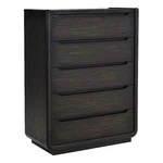 Coaster Leandro 5-DRAWER Contemporary Wood Bedroom Chest In Burnished Black. Fixed Price $955.53.
