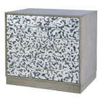 Butler Specialty Company Maganda 32"W Wood-tortoise Capiz Drawer Chest Gray. Fixed Price $2160.23.