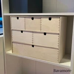Ikea Moppe Mini Storage Chest, Birch Plywood, 16 7 12 " Brand New-. Fixed Price $84.99.