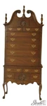 43896: Kittinger Old Dominion Collection Mahogany Highboy. Fixed Price $3295.00.