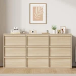 Garvee 9 Dresser For Bedroom 58.7"WIDE Freestanding Drawer Wooden Closet. Fixed Price $209.29.