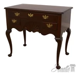 F51889EC: Kittinger HN-22 Historic Newport Mahogany Lowboy. Fixed Price $1295.00.