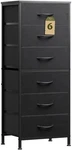 Wlive Black Tall For Bedroom, 6 Dressers & Chests Of Drawers, Fab. Fixed Price $70.37.
