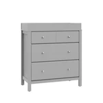 Chest Of Drawers 3 Changing Table Pebble Gray Storkcraft Horizon Topper. Fixed Price $369.99.