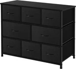 AZL1 Life Concept Extra Wide Organizer 8-DRAWER Closet Shelves, Black. Fixed Price $141.28.