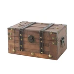 Slpr Alexander Small Wooden Treasure 11" 7" 5.5", Decorative Trunk. Fixed Price $70.99.