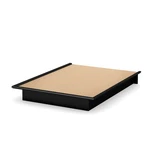 South Shore Step One Contemporary Wooden Full Platform Bed In Pure Black. Fixed Price $248.11.