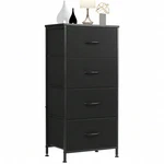 Sweetcrispy Dresser For Bedroom, 4 Storage Drawers, Tall Fabric Closet Chests. Fixed Price $42.07.