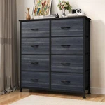Uforic 8-DRAWER Fabric Dresser, Storage Chest & Living Room. Fixed Price $112.22.