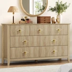 7 Drawers For Bedroom, 54" Wood Dressers & Chest Of. Fixed Price $199.99.