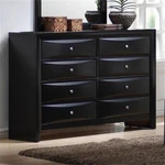 Coaster Briana Transitional Wood Dresser With 8-DRAWER In Black. Fixed Price $702.97.