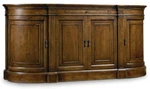 Hooker Furniture 5447-75903 Archivist 80"W Rubberwood Traditional Pecky Pecan. Fixed Price $3000.00.