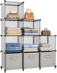 Homidec Closet Organizers And Storage, 9 Cube Organizer, Portable Clo.... Fixed Price $51.96.