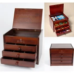 Dmc Wooden Collectors Box Includes 1X Skein Of All 120 Stranded Cotton Threads. Fixed Price $332.84.