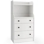Modern Storage Dresser With Anti-toppling Device-white Color:. Fixed Price $148.48.
