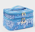 Roller Rabbit X Target Floral Vines Soft Sided Vanity Case Blue. Fixed Price $49.95.