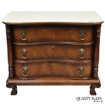 Pulaski Sagamore Hill Victorian Cherry Wood Marble Top Commode Nightstand Chest. Fixed Price $1095.00.