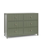 Graco Teddi 6-DRAWER Dresser Greenguard Gold, Personalize With Knobs!. Fixed Price $659.99.