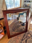 Coaster Louis Philippe Dresser Mirror Cherry Wood 200434 34.5 X 1 39.25". Fixed Price $100.00.