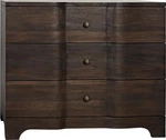 Claudie Ebony Walnut Chest Traditional Elegance. Fixed Price $6585.00.