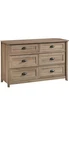 Sauder County Line Dresser, Salt Oak Finish. Fixed Price $499.00.