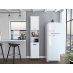 Tuhome Hobart 78" Pantry Cabinet White. Fixed Price $237.22.