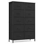 Songmics Dresser For Bedroom, Chest Of Drawers, Steel, Mdf, 10 Non-woven Fab.... Fixed Price $89.24.