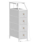 Tohomeor Narrow Dresser Tall Skinny Storage Tower Vertical Slim Chest Of Drawers. Fixed Price $68.04.