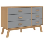Drawer Cabinet Storage Sideboard Hallway Living Room Solid Wood Pine Vidaxl. Fixed Price $225.99.