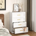 Modern 4 Dresser With Storage, Chest Of Drawers For Home Bedroom. Fixed Price $169.99.