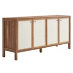 Capri 65" Wood Grain Sideboard Storage Cabinet. Fixed Price $403.21.